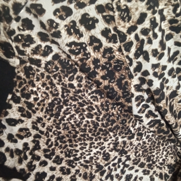 Joseph Ribkoff Leopard Print Tunic Top 16 - Picture 6 of 8